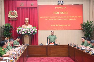 Hội nghị rà soát, đẩy mạnh phân bổ, giải ngân vốn đầu tư công Quý II/2026 trong CAND